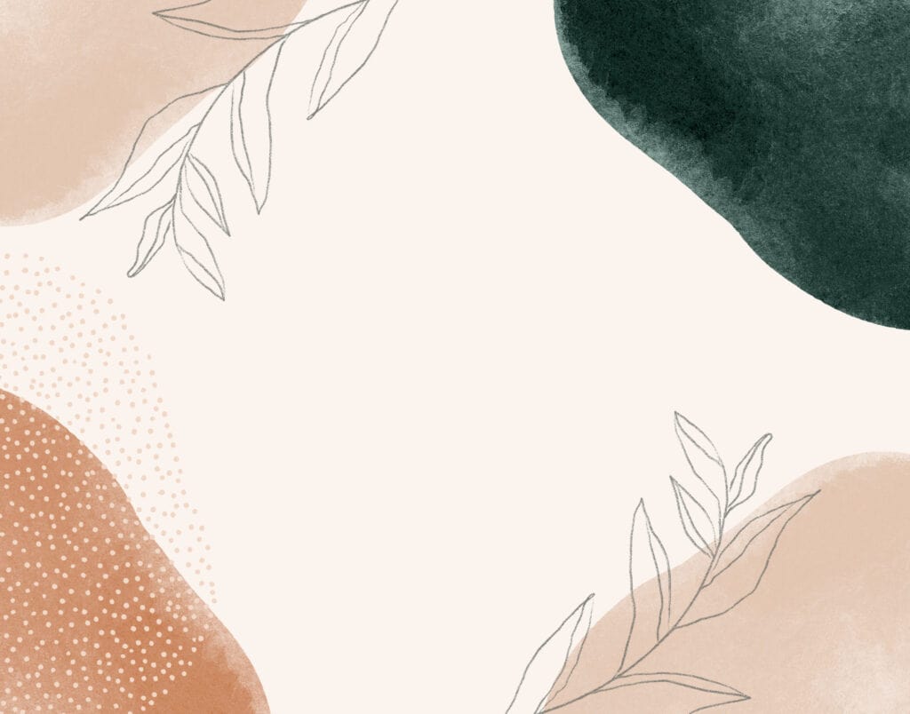 background of different light colors with a leaf branch stencil 