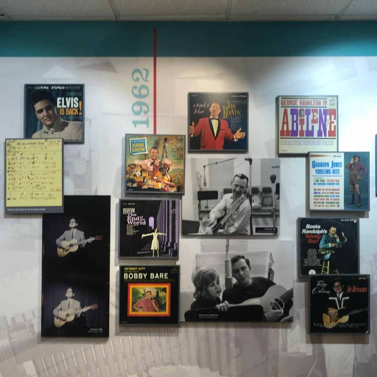 Timeline at historic RCA Studio B, focused on Elvis